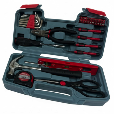 HI-SPEC Home & Office DIY Hand Tool Set DT30043R 39PC/SET