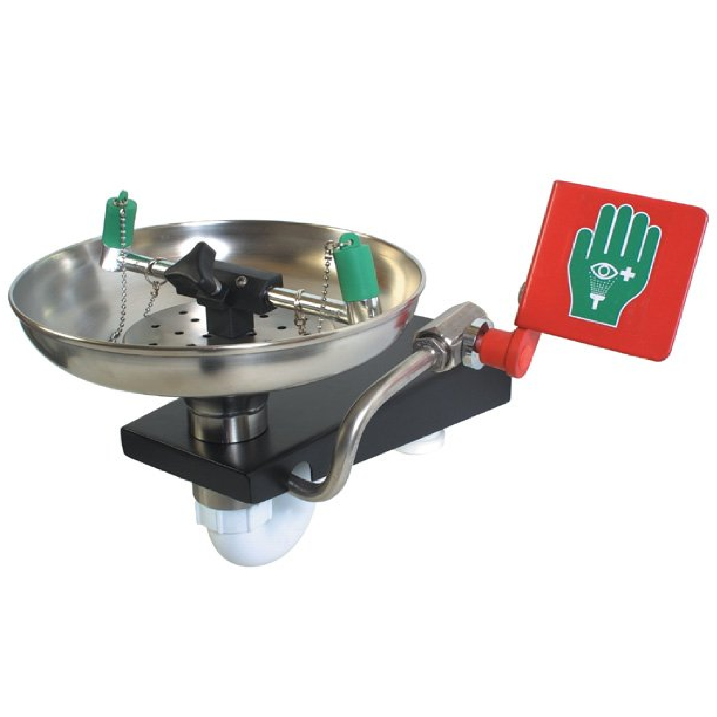 HUGHES Wall Mounted STAINLESS STEEL Eye & Face Wash