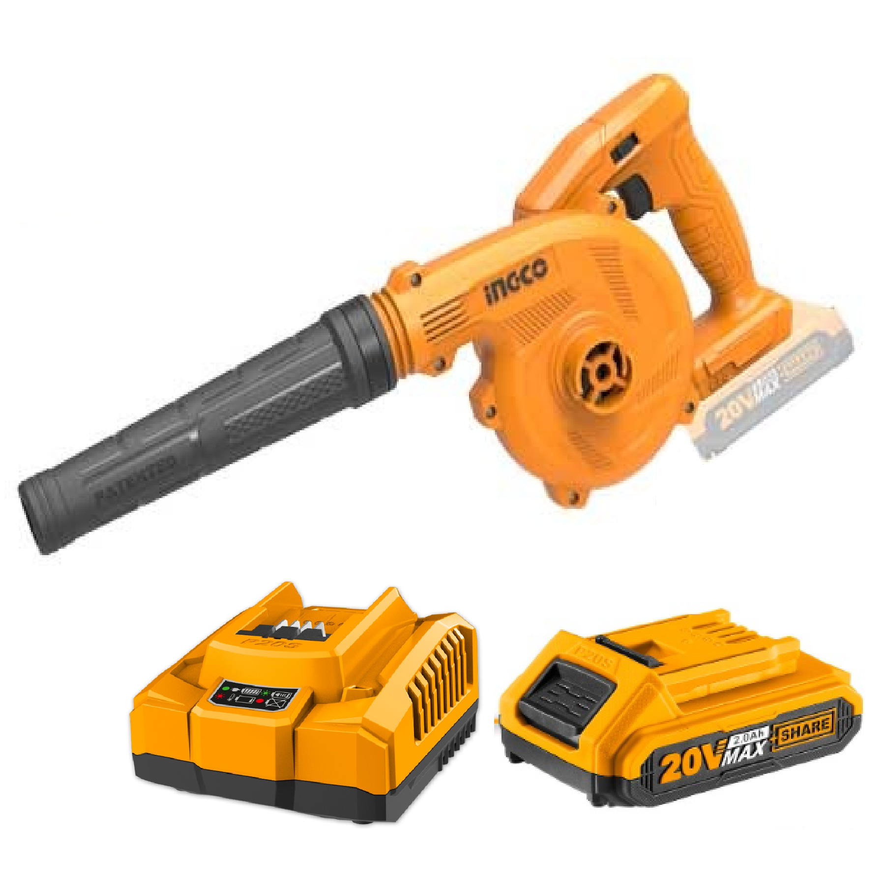 INGCO 1 X 20V 2.0AH LI-ION Cordless Blower CABLI200181