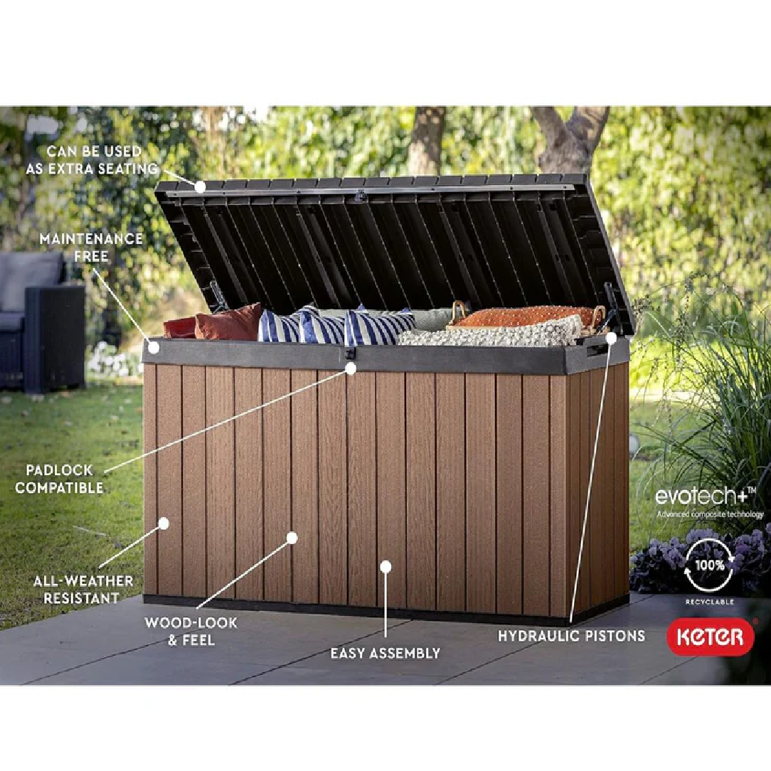 Keter DARWIN Deck Box 570L BROWN