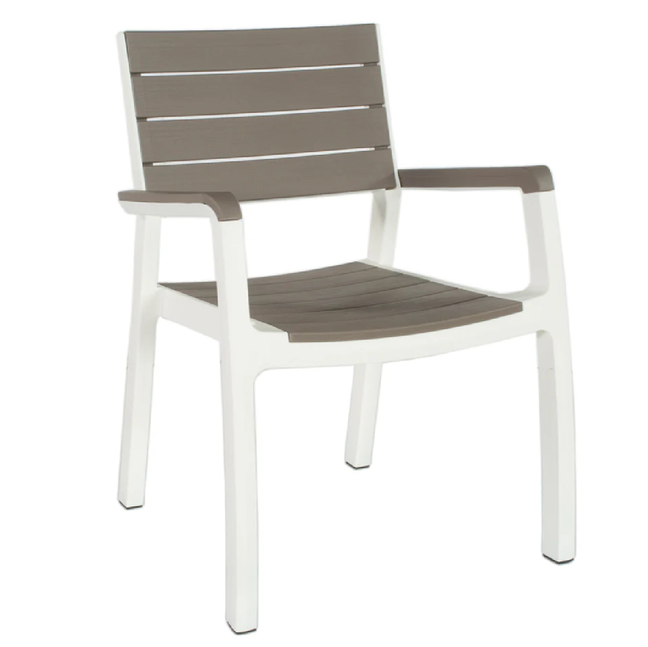 Keter HARMONY Outdoor Arm Chair WHITE