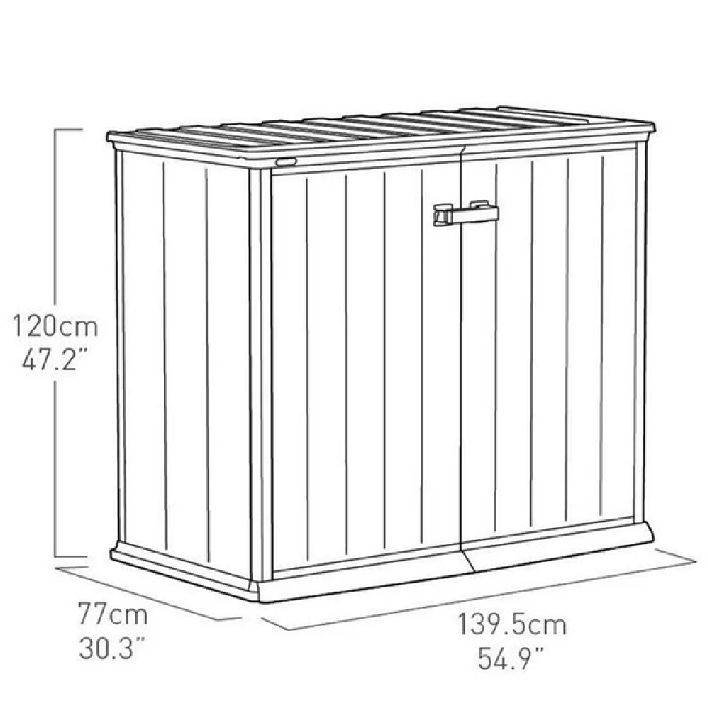 Keter Patio Store Garden Shed