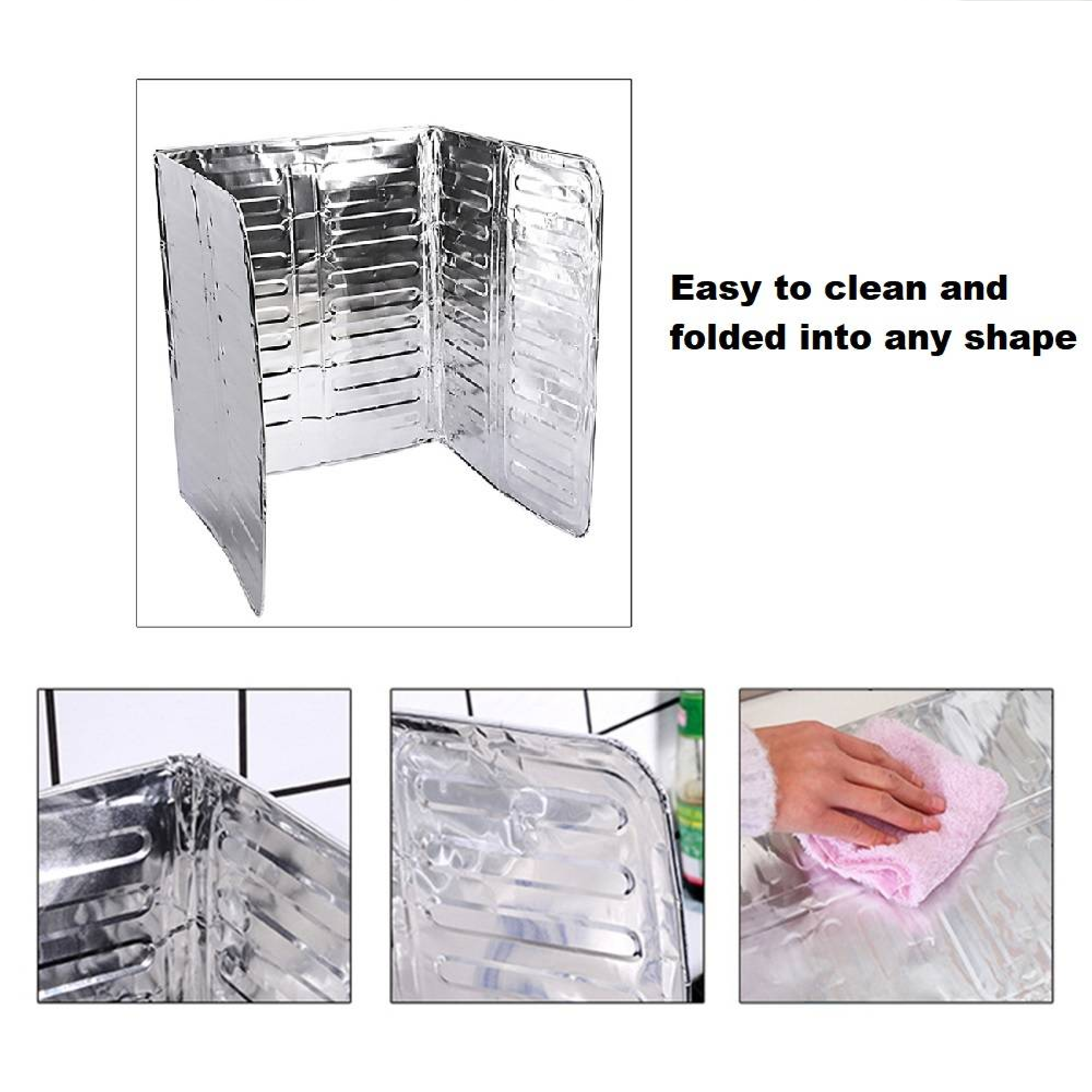 Kitchen Stove Aluminium Oil Splash Guard 500MM X 900MM