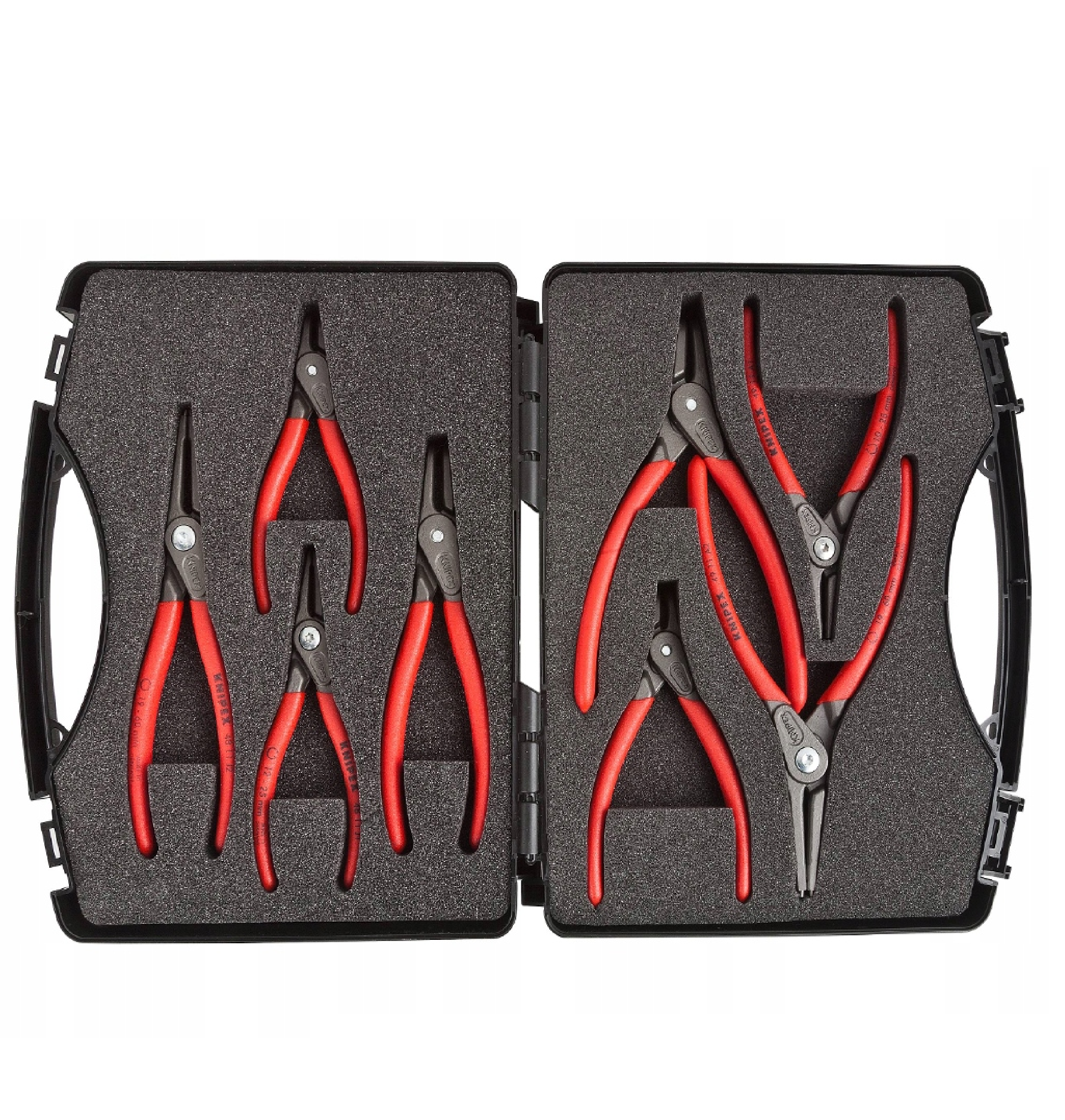 KNIPEX 002125 Precision 8PC CIRCLIP PLIERS SET In Case