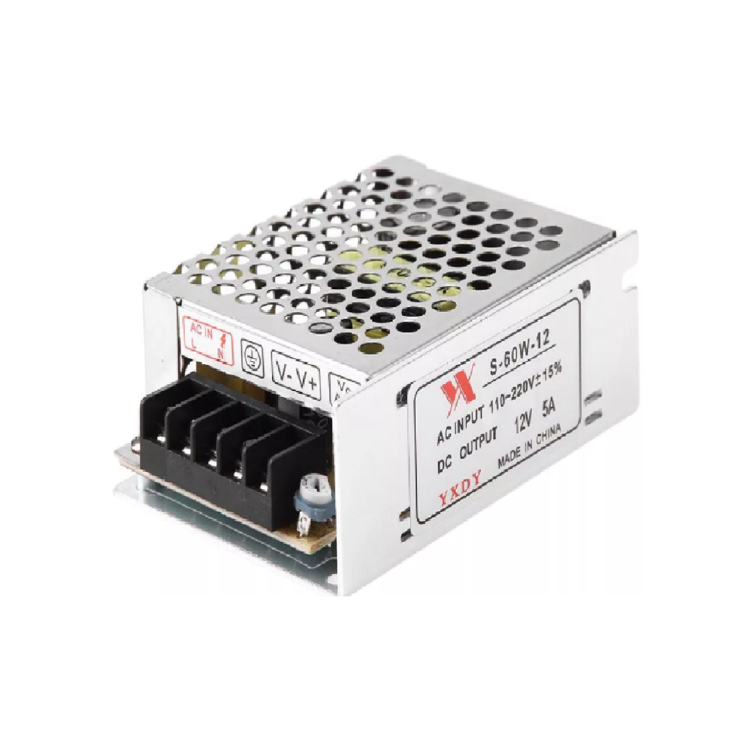 LED 12V 60W 5A Switching Power Supply Driver Converter Adapter For LED Lights