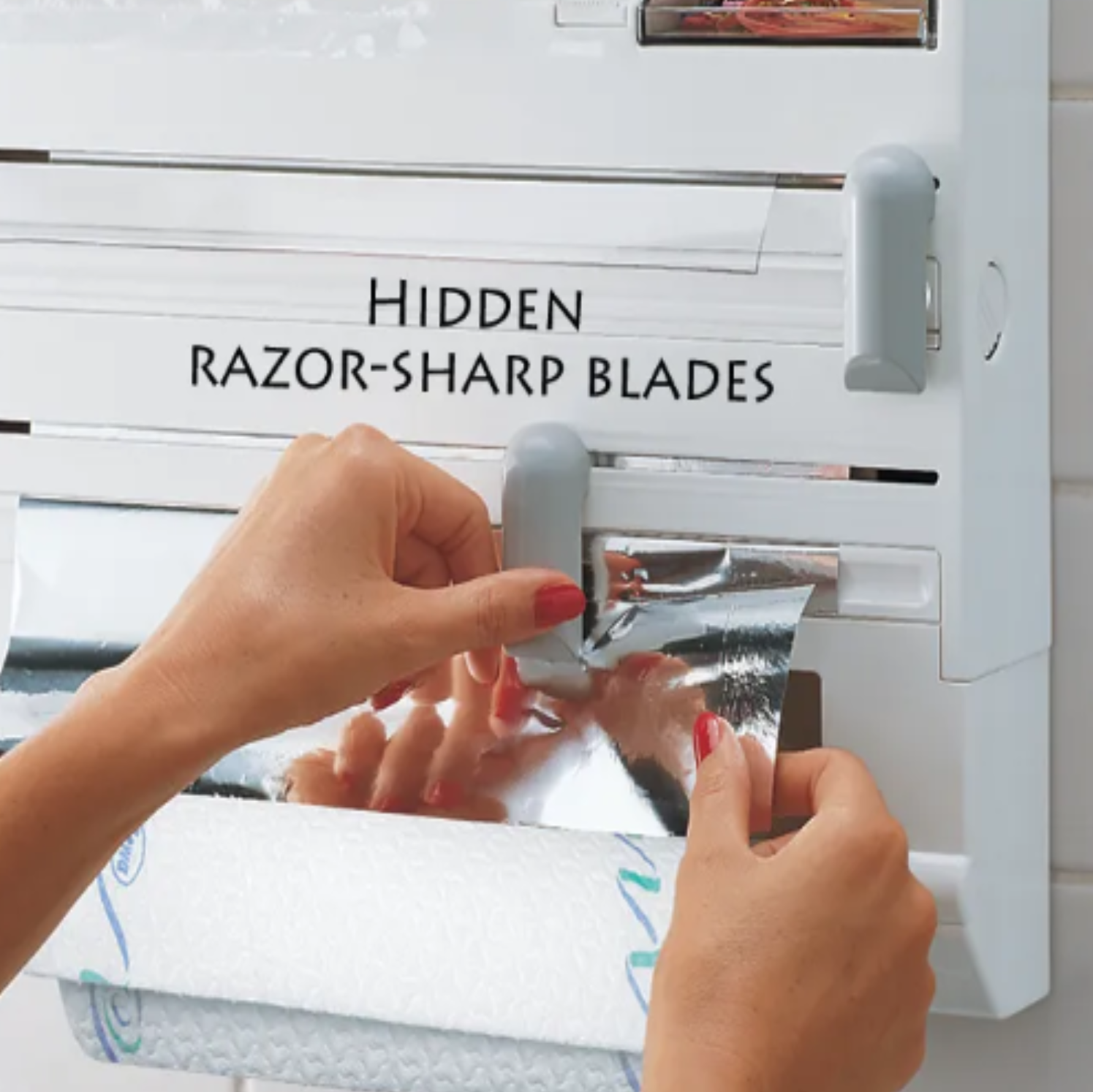 Leifheit L25723 Wall Mounted Roll Holder Parat Plus