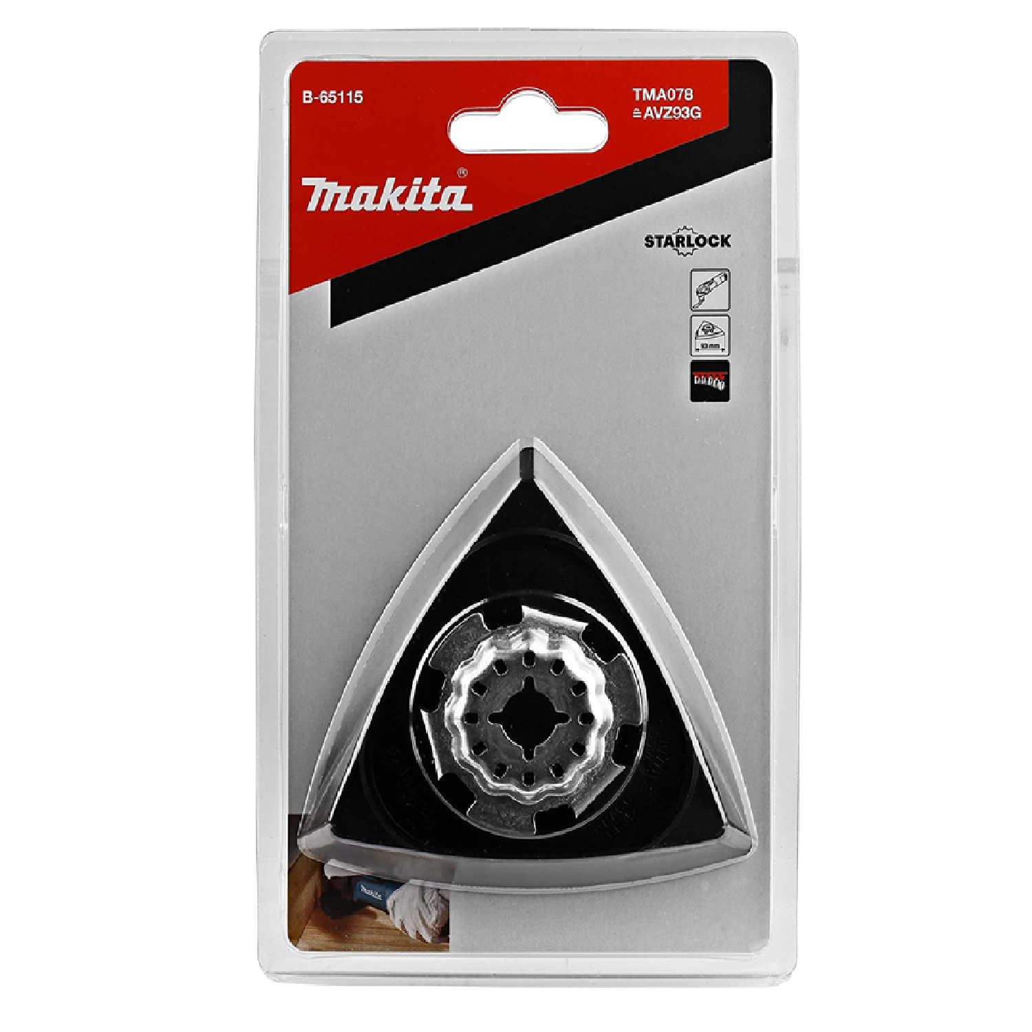 Makita B-65115 STARLOCK Delta Sanding Pad TMA078