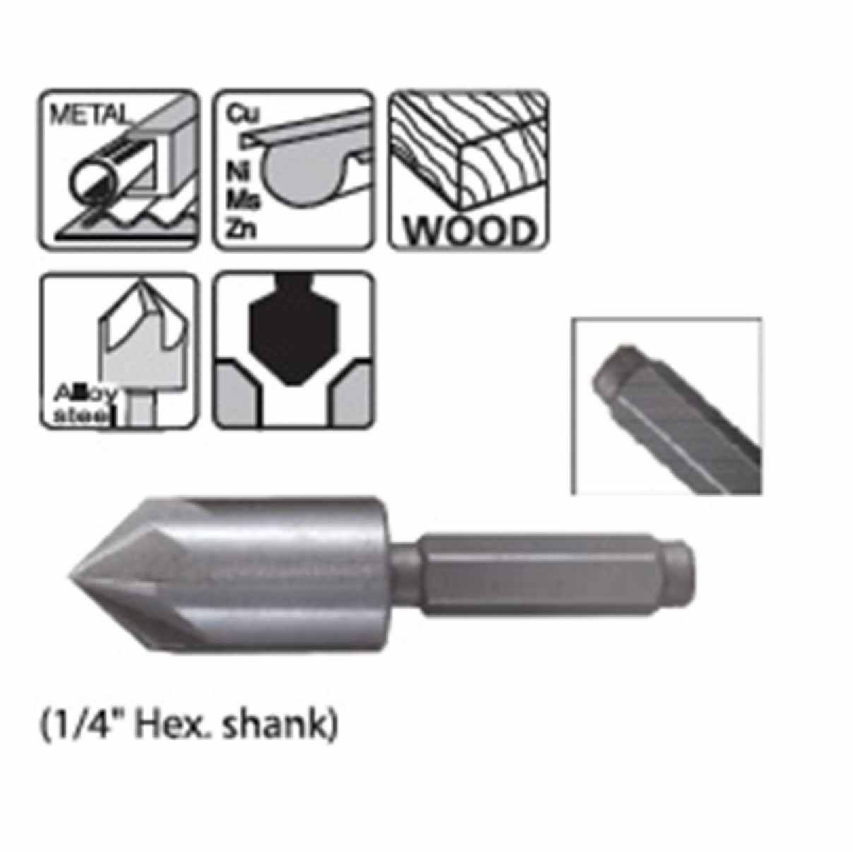 Makita D37306 Countersink #7 90° Cutting Edge