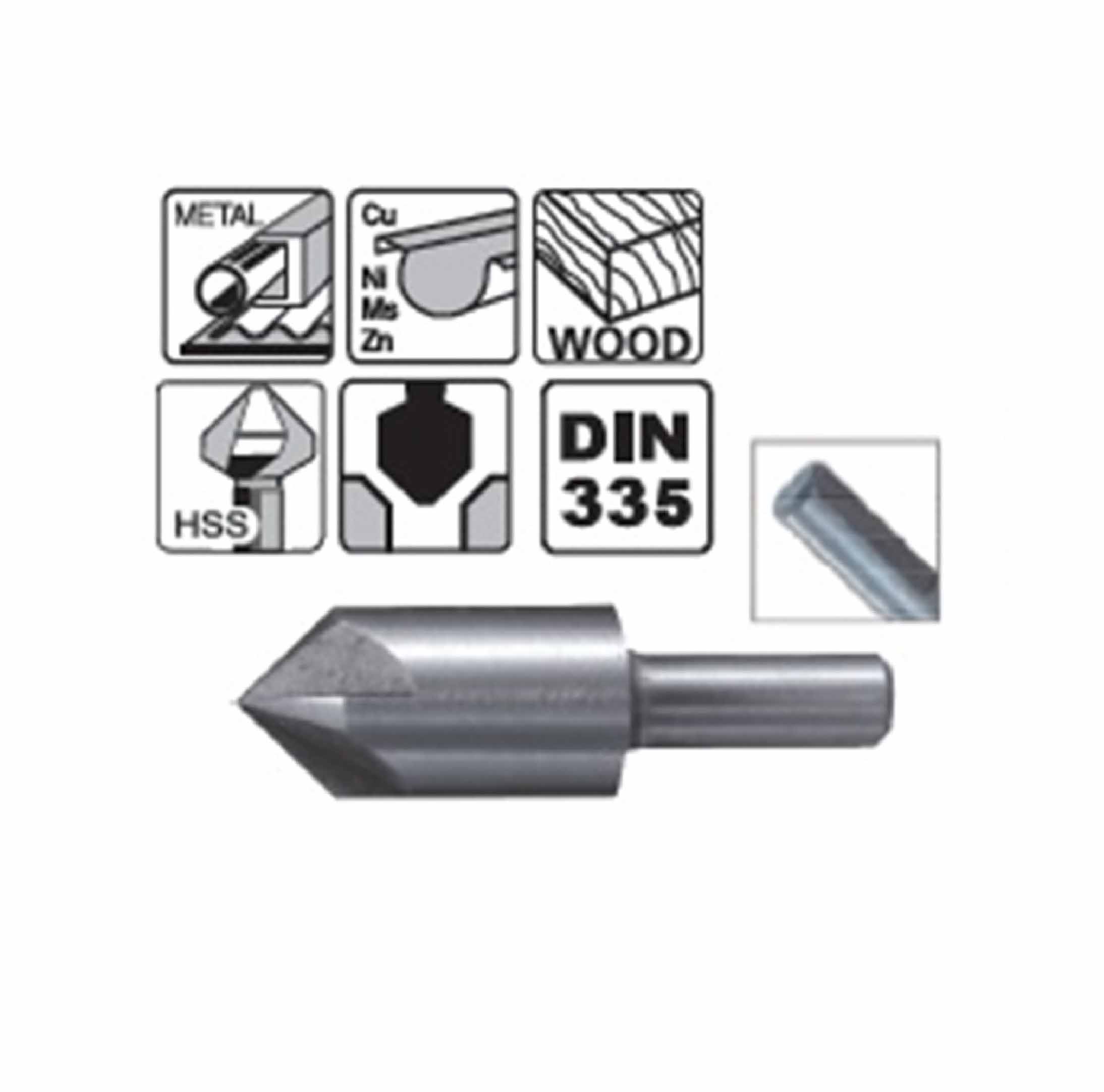 Makita D-37378 Countersink #5 90° Cutting Edge