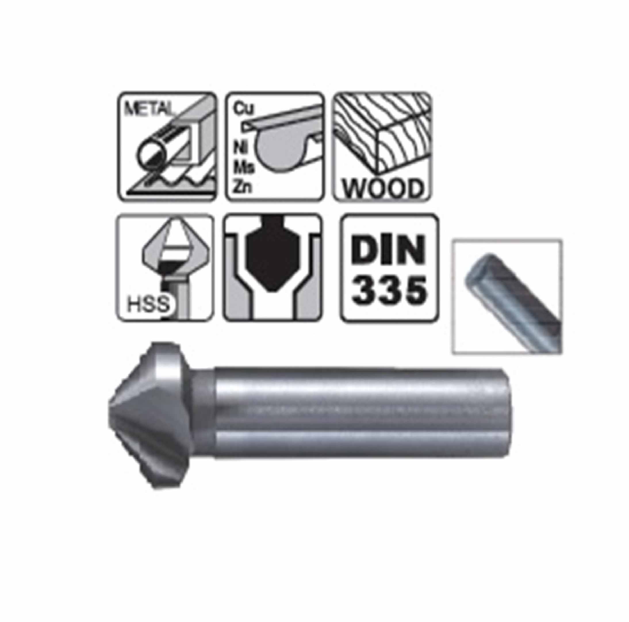 Makita D-37437 Countersink #3 90° Cutting Edge