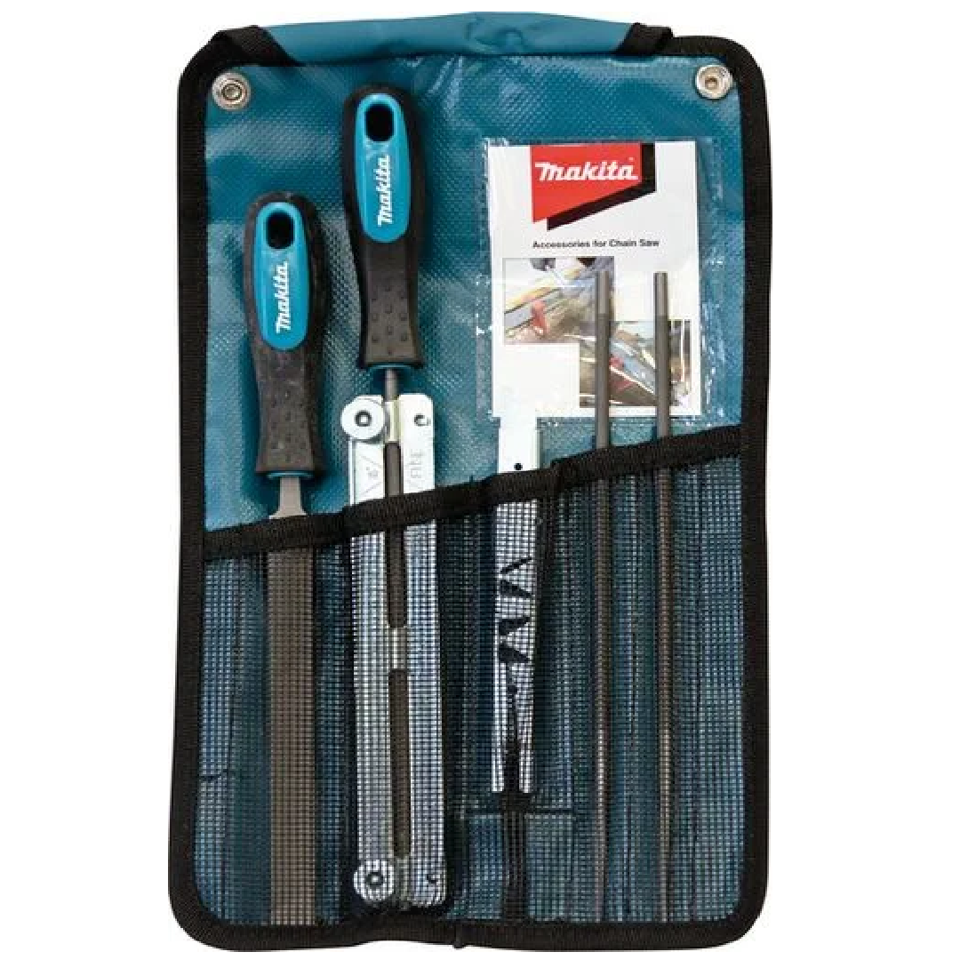 Makita D-72154 4MM Chain Blade SHARPENING Set In Roll Up Pouch