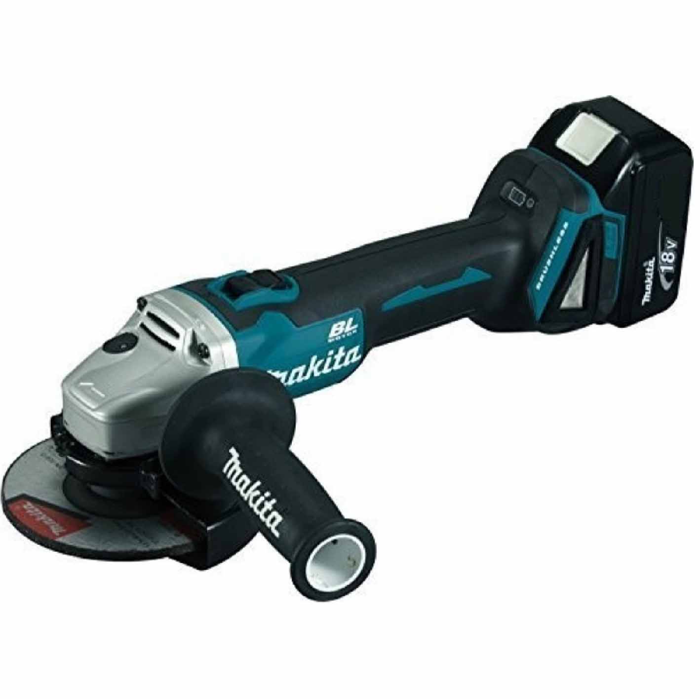 Makita DGA506RTE 2 X 18V 5.0AH LI-ION 125MM (5