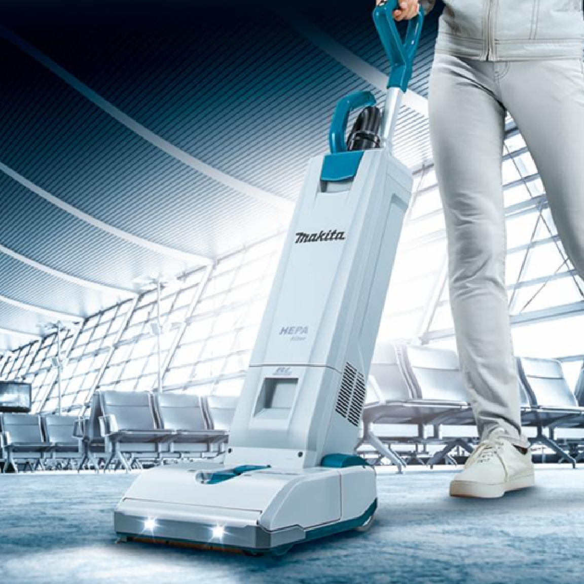 Makita LXT 18V Brushless 15L Upright Vacuum Cleaner HEPA DVC560Z BARE UNIT