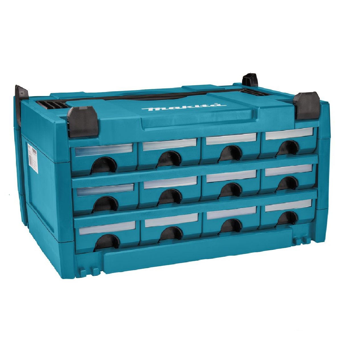 Makita MAKPAC 12-Drawers Bit Box Storage Case P-84327