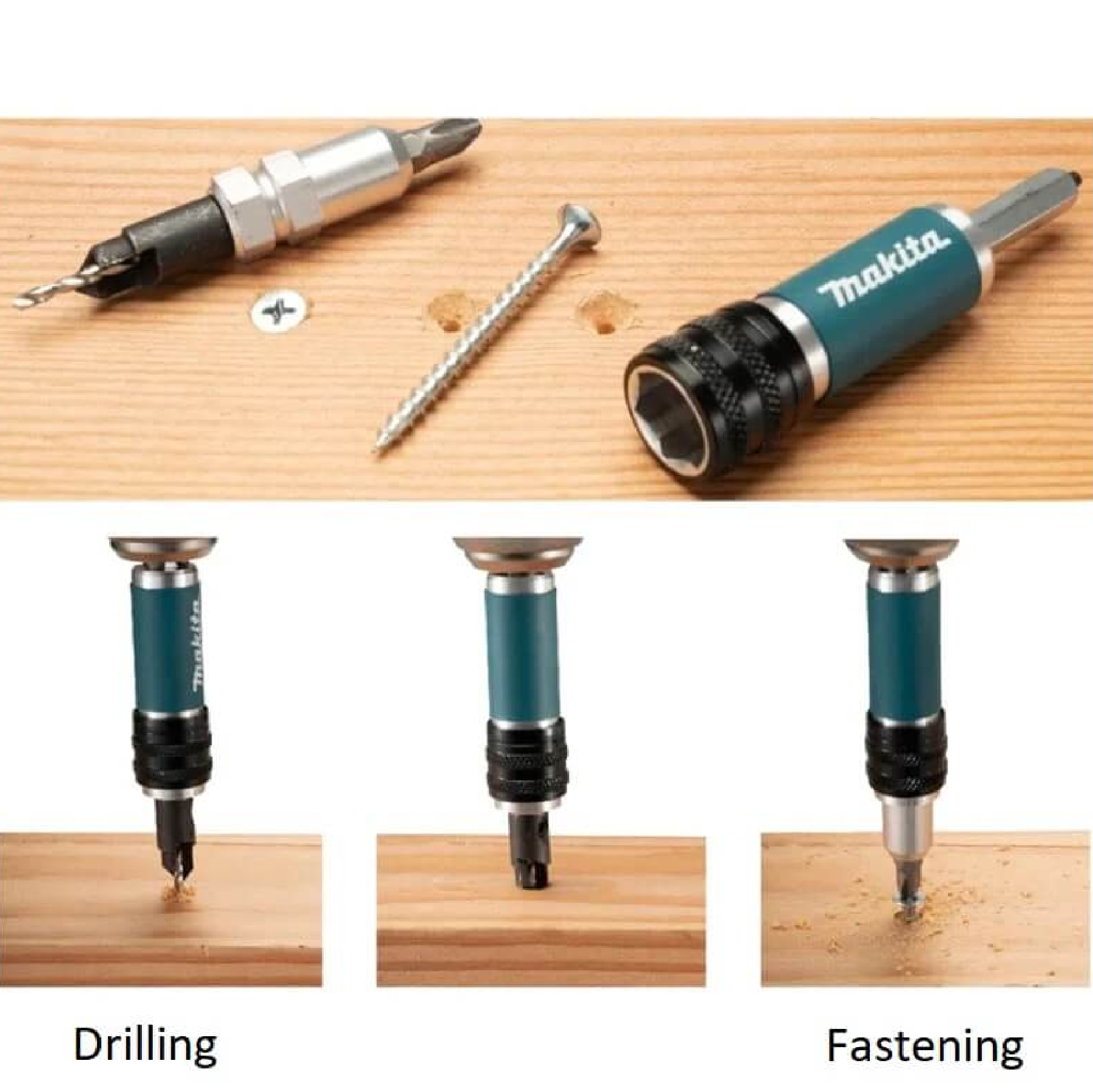 Makita Multi-Function DRILL, COUNTERSINKING & DRIVER BIT PH2 10 X 55MM D-73215