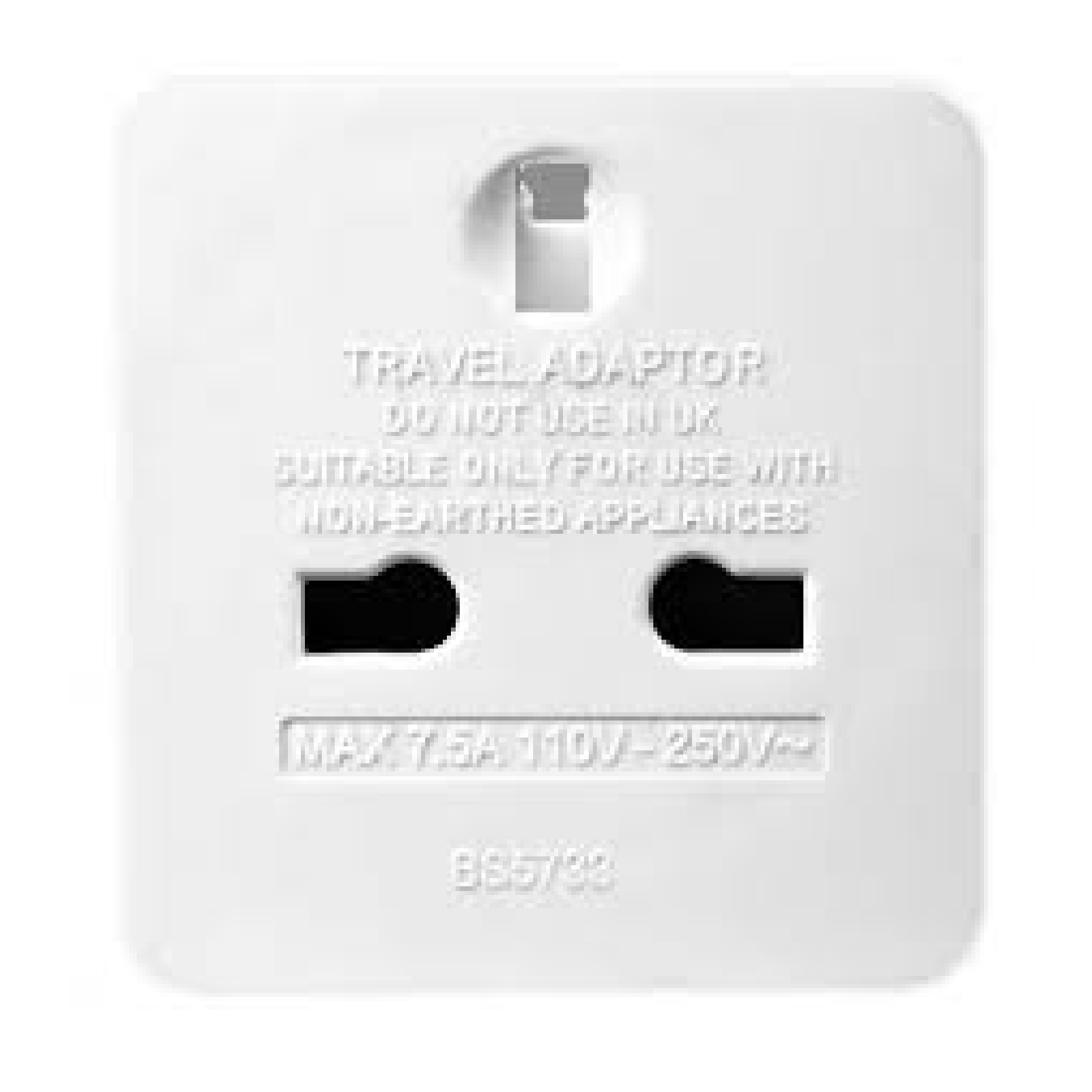 Masterplug UK TO EUROPEAN Travel Adaptor