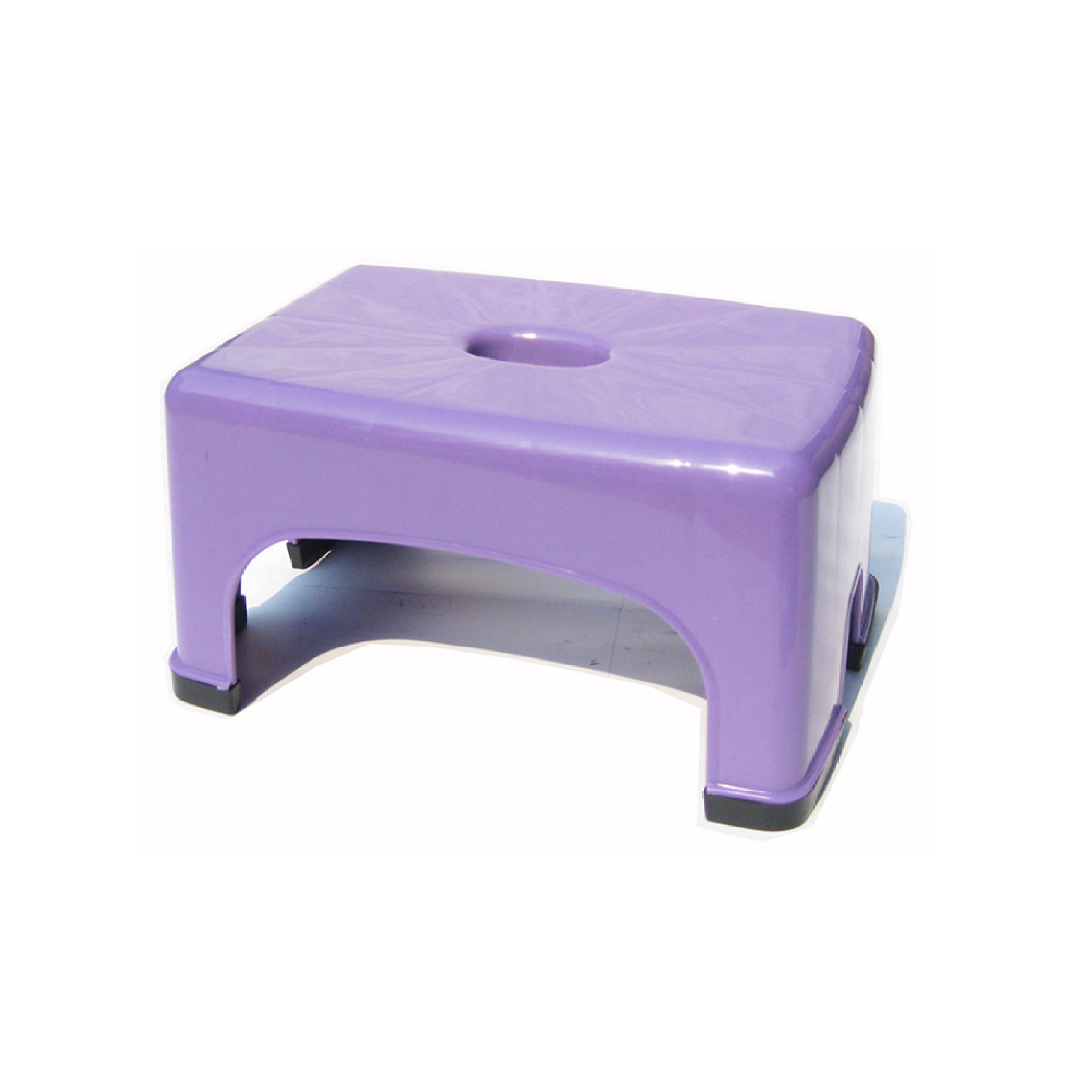 MCWARES RECTANGULAR Plastic Stool Heavy Duty Violet