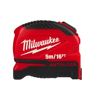 MILWAUKEE 5M/16FT AUTO-LOCK Tape Measure 48-22-1817