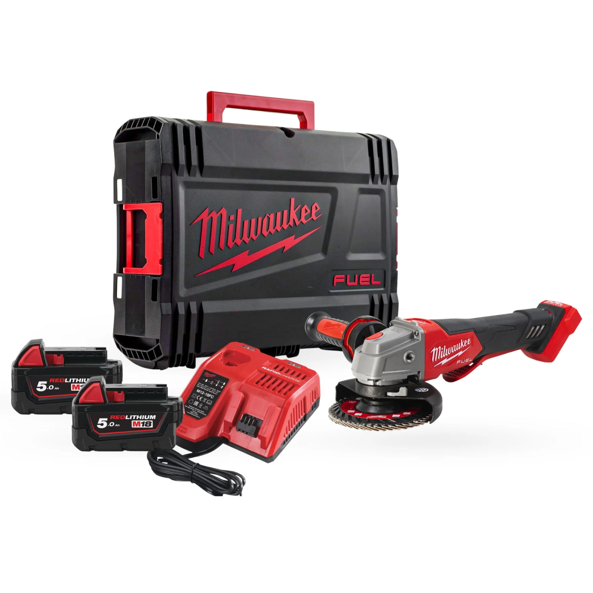 MILWAUKEE FUEL™ Variable Speed ANGLE GRINDER WITH PADDLE SWITCH 4