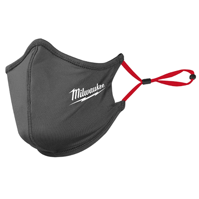 MILWAUKEE Gray 2-Layer Reusable Face Mask 48-73-4230