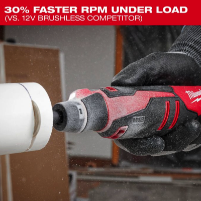 MILWAUKEE M12 BRUSHLESS 12V Rotary Tool M12 BLROT-0 ASIA BARE UNIT