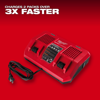 MILWAUKEE M18 Dual Bay Fast Charger M18 DFC SA