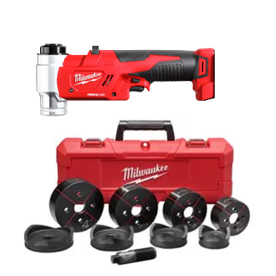 MILWAUKEE M18 Knock Out Punch 6 TON Kit Set M18 HKP KIT SET