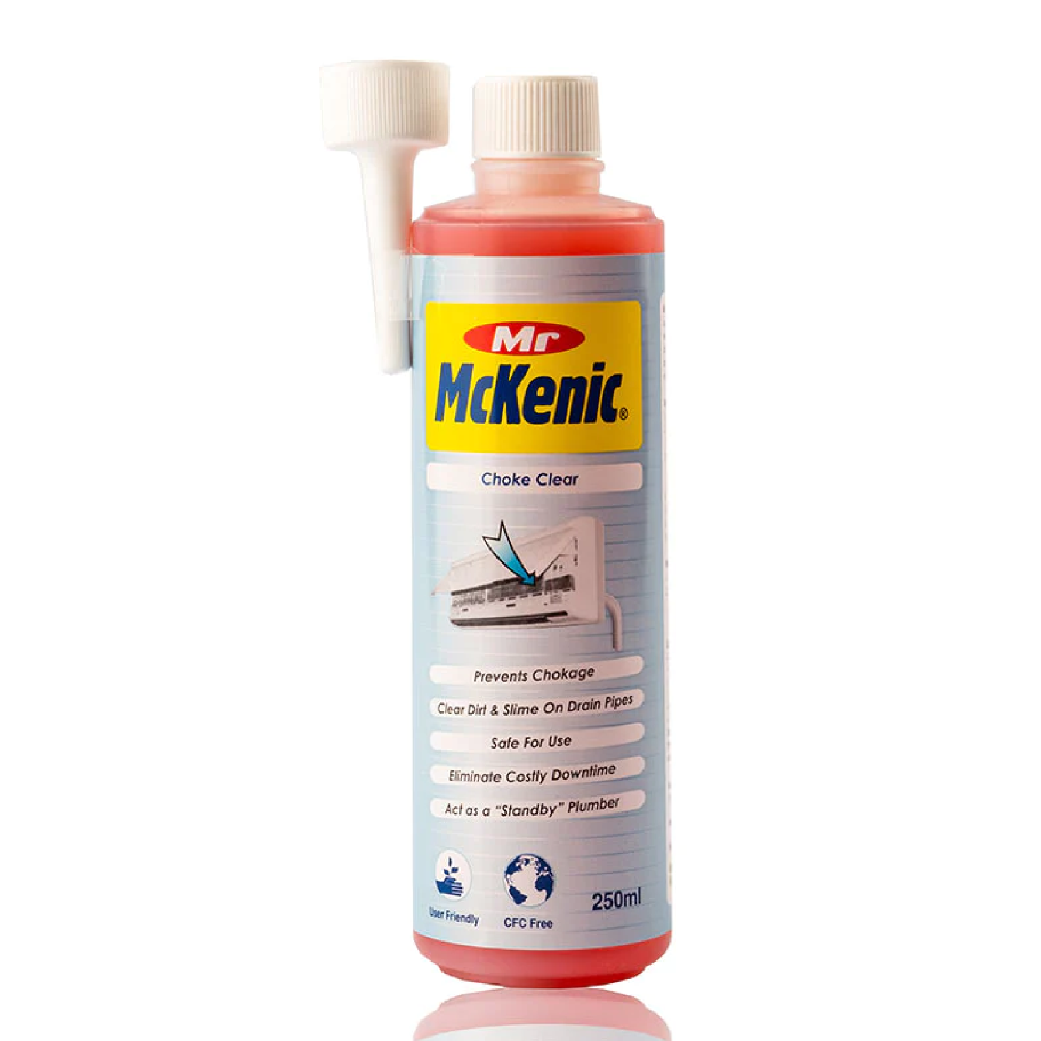 Mr Mckenic Choke Clear For AIRCON & PIPES 250ML