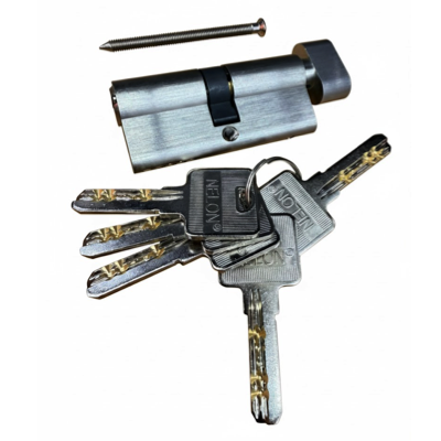 Nelon 70MM Cylinder Lock With THUMBTURN Comes With 5 PUNCHED KEYS