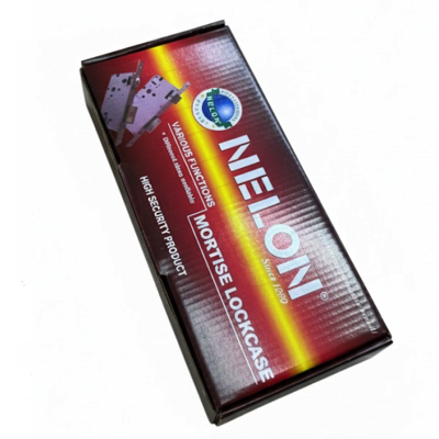 Nelon 8560-SN MORTISE Lock Case Galvanized 85MM X 60MM