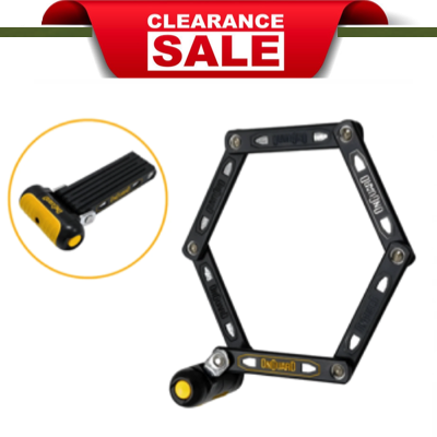 OnGuard Revolver 8128 Bicycle Bike Link Plate Key Lock 79CM LENGTH