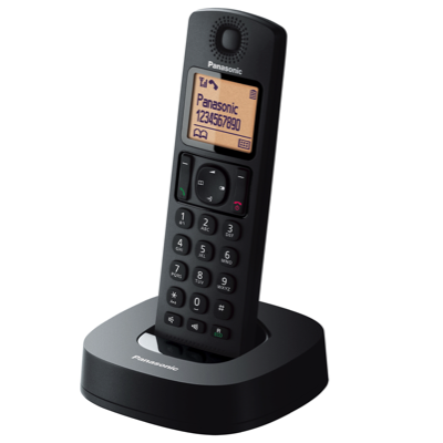 Panasonic Cordless DECT PHONE Single Handset BLACK KX-TGC310CXB