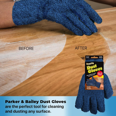 PARKER & BAILEY Micro Fabric Dust Gloves PAIR PB-742085