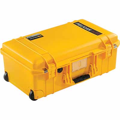 Pelican 1535 Air Carry-On Case - YELLOW Comes With Internal Foam