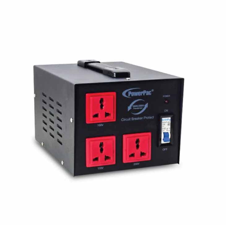 PowerPac 3000W STEP UP STEP DOWN Transformer 220V/110V ST3000