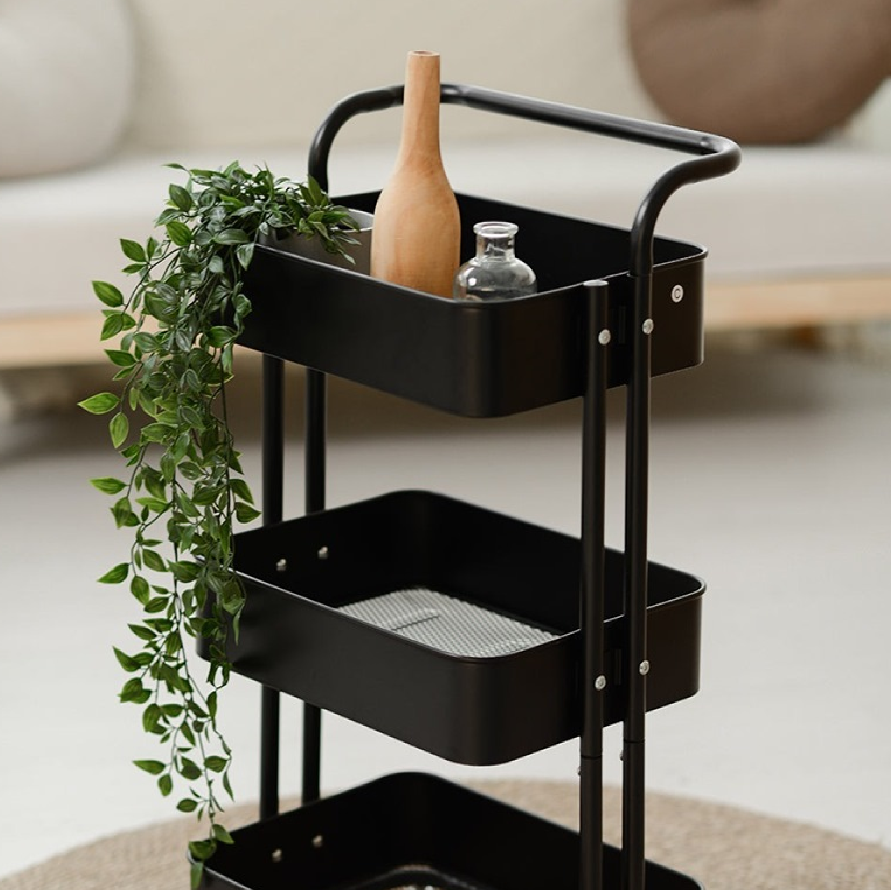 RENE CIELO Kitchen Trolley (IRON) E70481