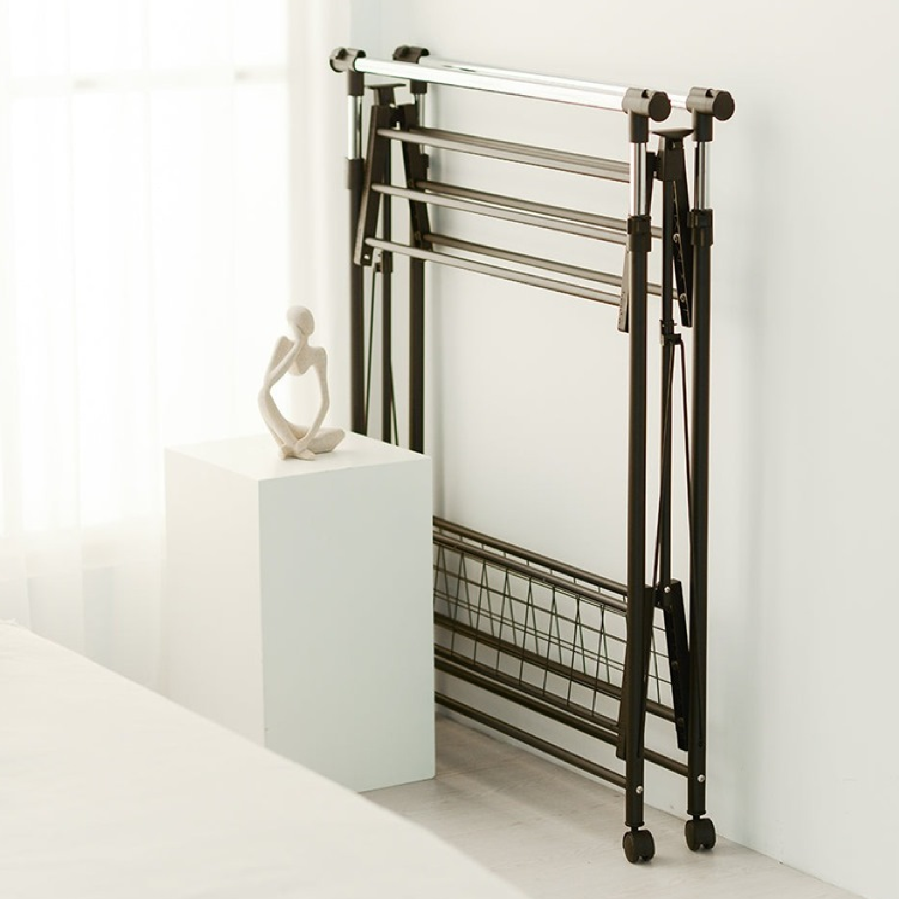 RENE OCHO Adjustable STABLE & SOLID Portable Indoor Clothes Dryer E70422