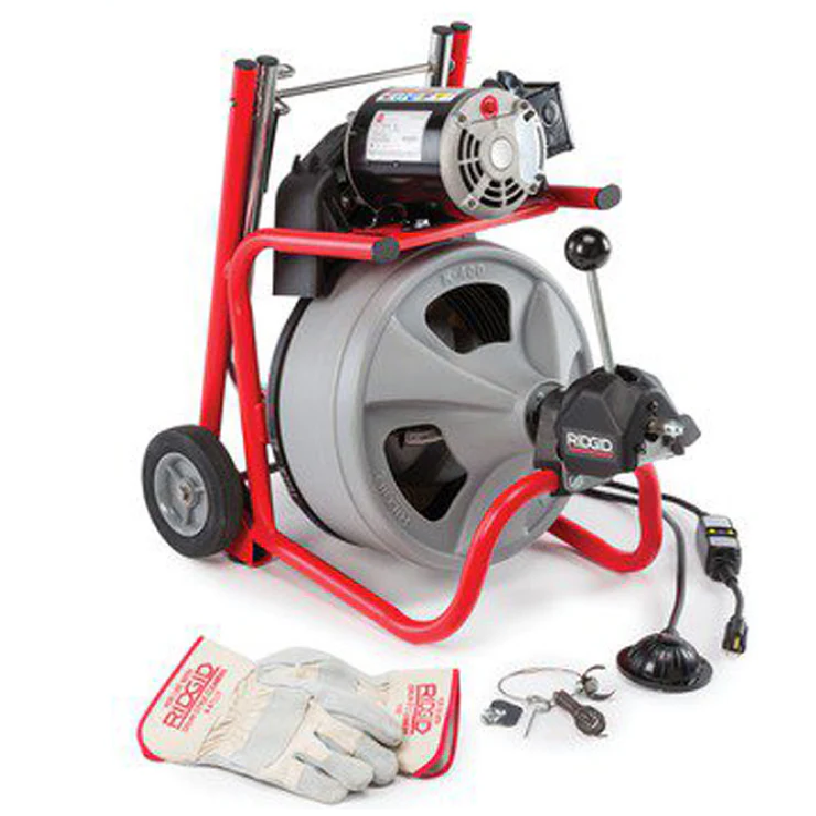 Ridgid K400 DRAIN CLEANING Drum Machine (3/8 X 75 Feet)