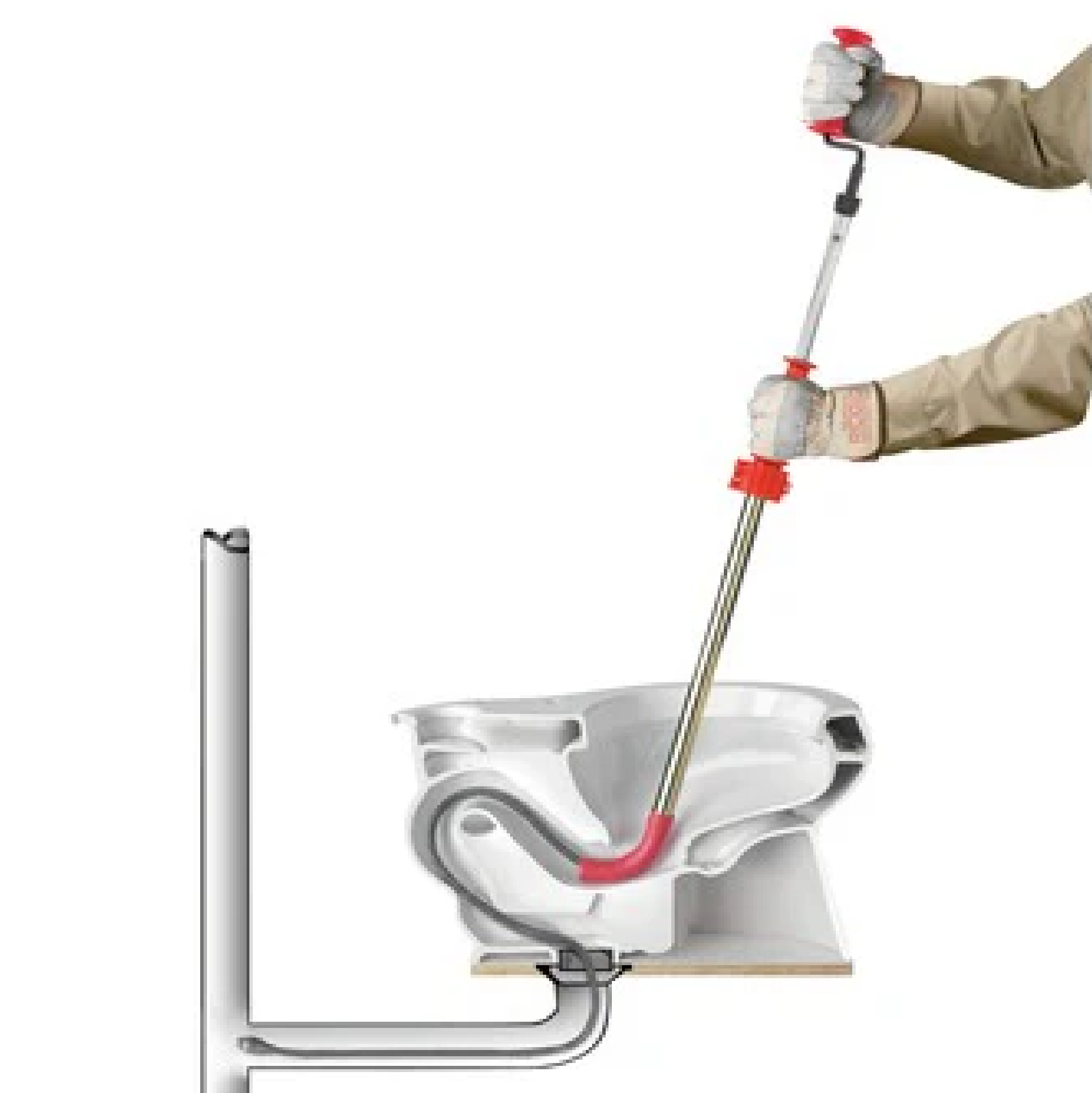 Ridgid K-6P TOILET AUGER