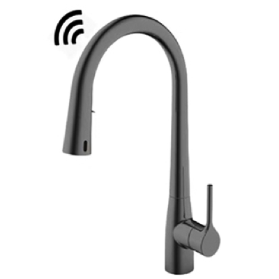 RIGEL W2-R-MXK1400028PBB SENSOR Kitchen Faucet Mixer Tap GUN METAL