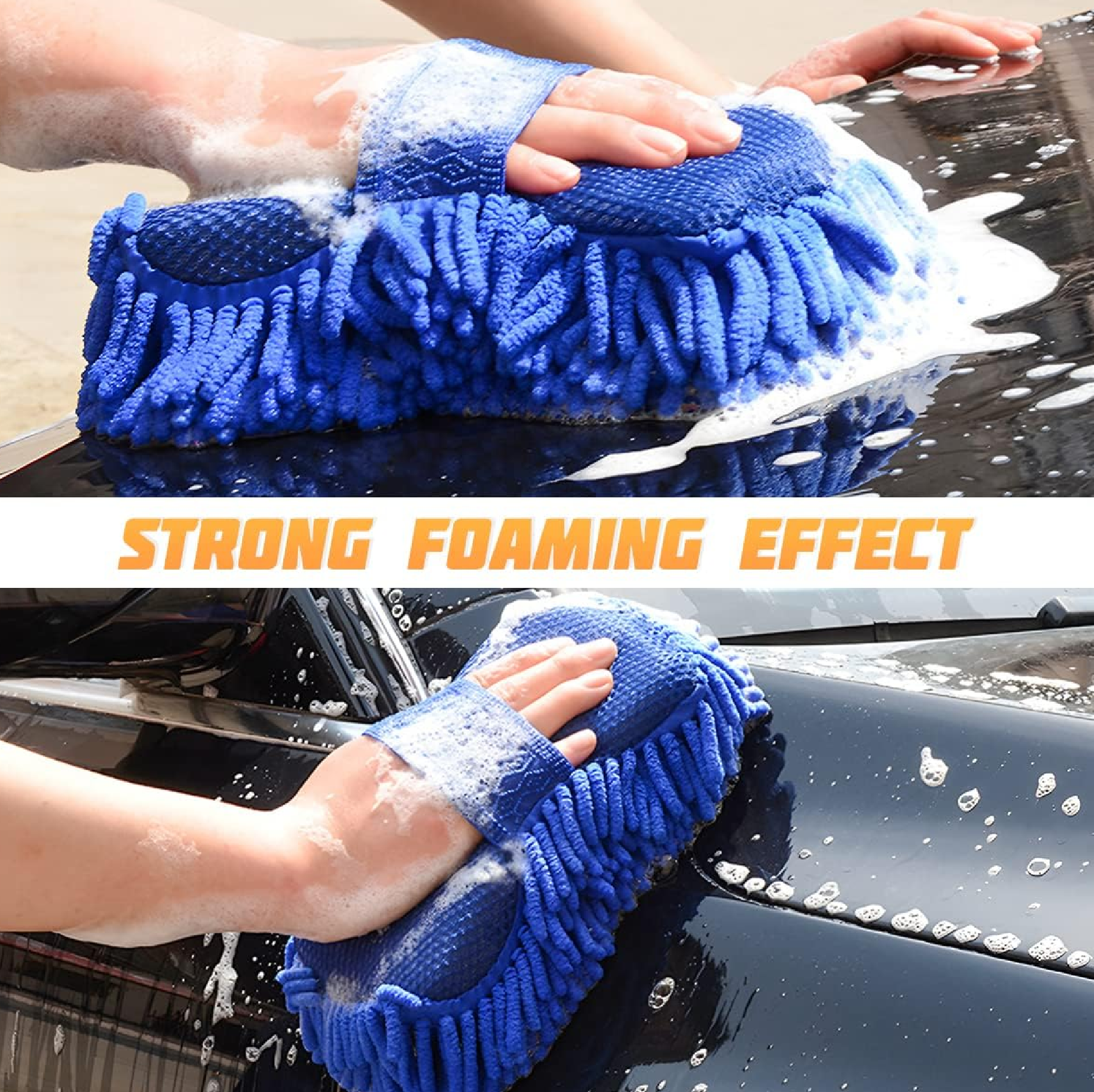 River CAR WASH MITT Premium Microfiber WASH SPONGE