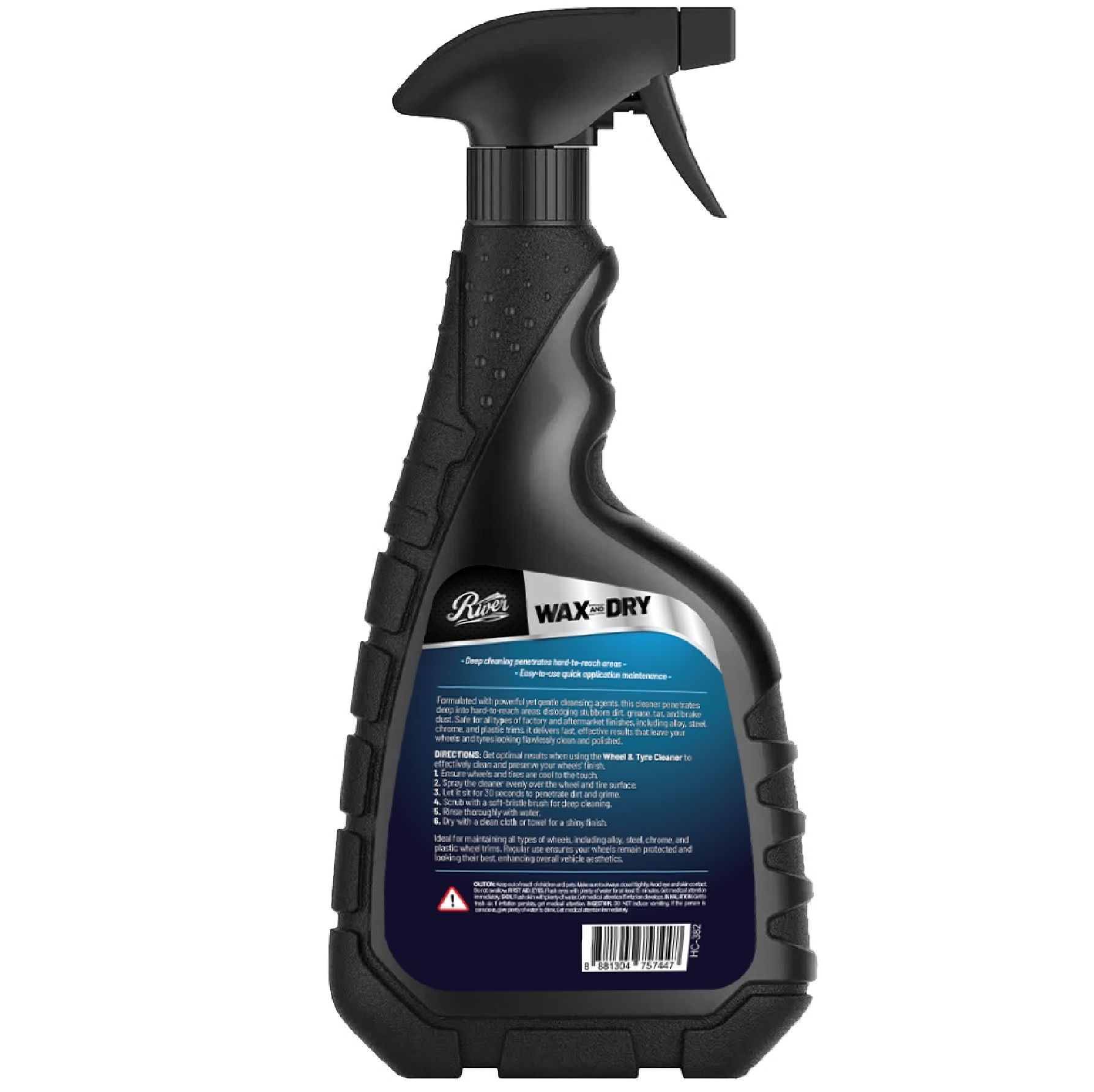 River WHEEL & TYRE Deep Cleaner 500ML (FAST-ACTING CLEANER)