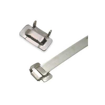 R-LOC Stainless Steel Band Buckle Clips 3/4