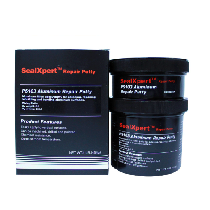 SealXpert ALUMINIUM Epoxy Repair Putty 454g PS103