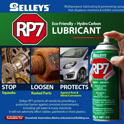 Selleys RP7 MULTI-PURPOSE Lubricant & Penetrant 422ML