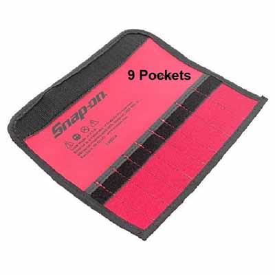 SnapOn C0900A 9-Pockets Roll Pouch For Small Wrenches