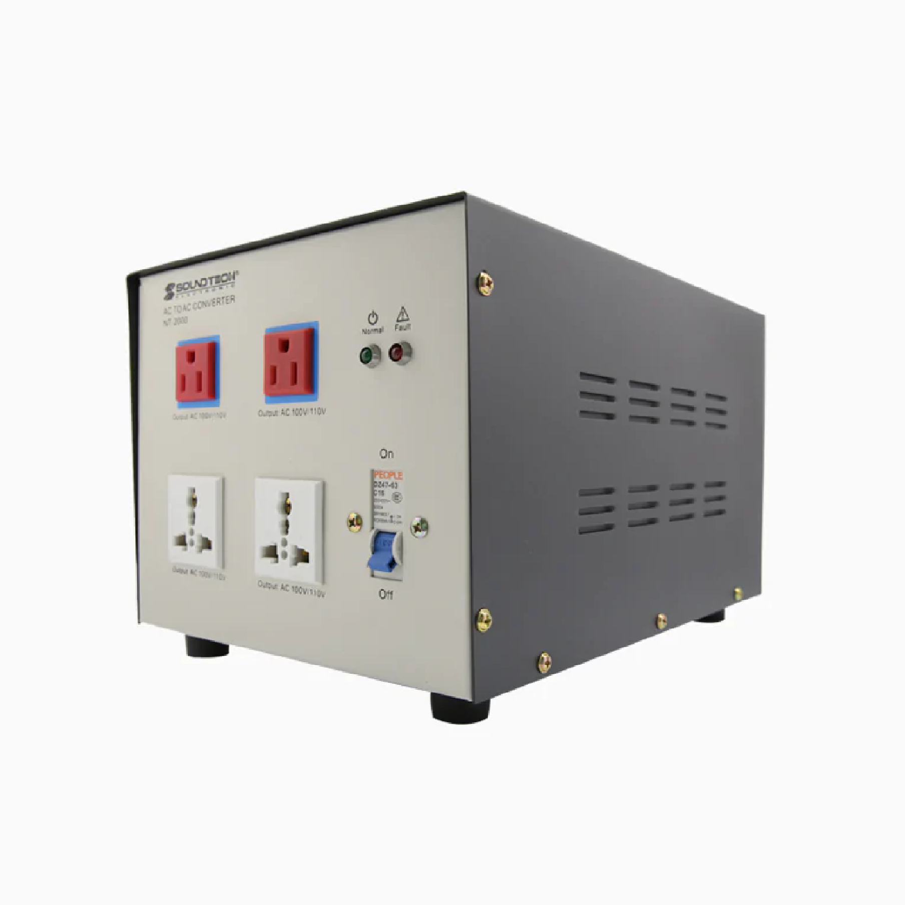 Soundteoh 500W Foreign Electricity AC Converter 220V-110V AT500