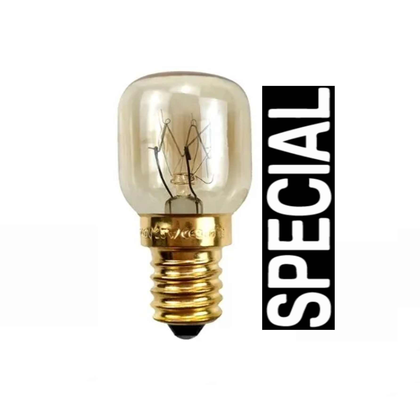 SPECIAL 25W E14 Lamp 300 DEGREE CELCIUS BULB