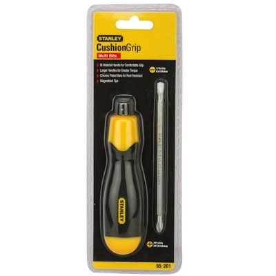 STANLEY 2-WAY Screwdriver MULTI BITS 65-201