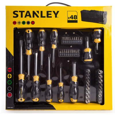 STANLEY 48PC SCREWDRIVER KIT WITH BAG STHT0-70887